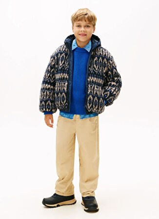 Tommy Hilfiger Mavi Erkek Çocuk Mont KB0KB098820GY