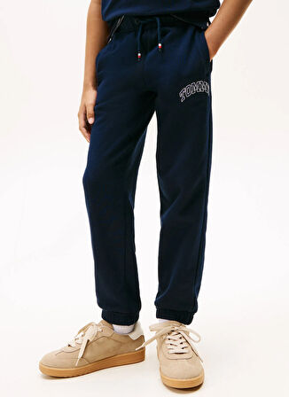 Tommy Hilfiger Lastikli Paça Lacivert Erkek Çocuk Eşofman Altı KB0KB09905C1G