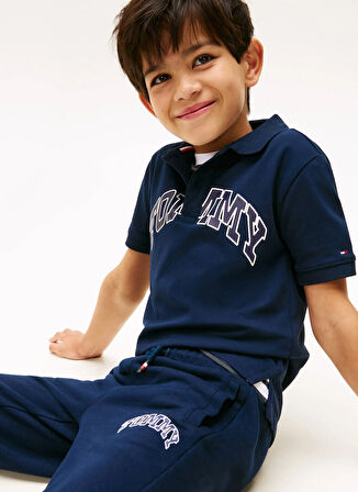 Tommy Hilfiger Lastikli Paça Lacivert Erkek Çocuk Eşofman Altı KB0KB09905C1G