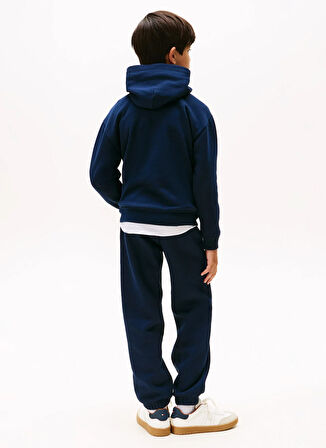 Tommy Hilfiger Baskılı Erkek Çocuk Lacivert Sweatshırt KB0KB10112C1G