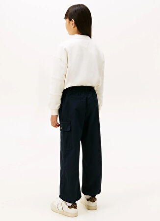 Tommy Hilfiger Baskılı Kız Çocuk Ekru Sweatshırt KG0KG08785YA8