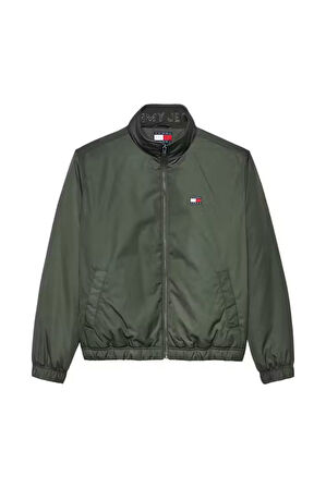 Erkek Dik Yaka Dolgulu Mont - Haki | XL