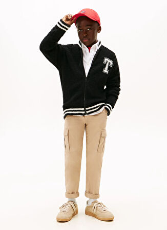 Tommy Hilfiger Siyah Erkek Çocuk Hırka KB0KB09975BDS