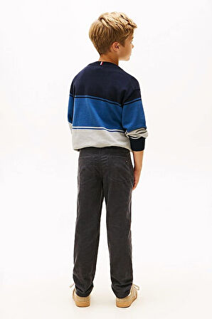 Erkek Çocuk Skater Fit Kadife Pantolon - Antrasit | 14 Yaş