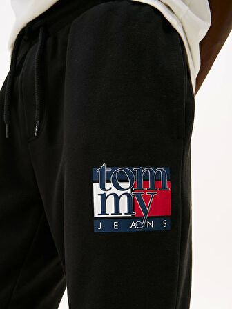 Tommy Jeans TJM Slim RWB Bayrak Desenli Erkek Eşofman Altı DM0DM22094BDS