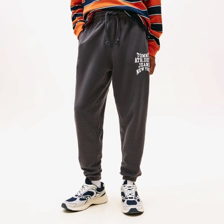 Tommy Hilfiger Heritage Varsity Erkek Gri Eşofman Altı