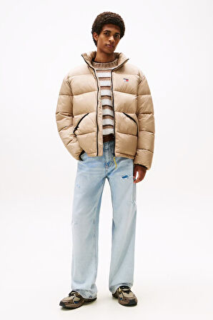 Erkek TJM Vail Puffer Mont - Bej | XS