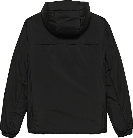 TOMMY HILFIGER Erkek Marka Logo İmzalı Gündelik Kullanıma Uygun Full Fermuarlı Siyah Mont DM0DM22065 BDS