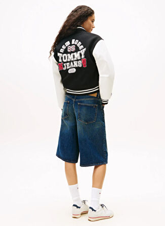 Tommy Jeans Standart Siyah Kadın Ceket DW0DW21628BDS