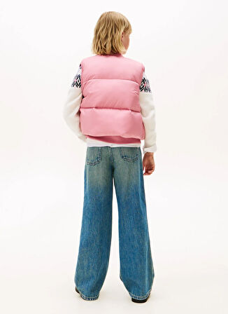 Tommy Hilfiger Pembe Kız Çocuk Şişme Yelek KG0KG08856THC