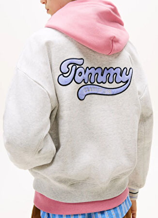 Tommy Hilfiger Açık Gri Kız Çocuk Ceket KG0KG08784P09