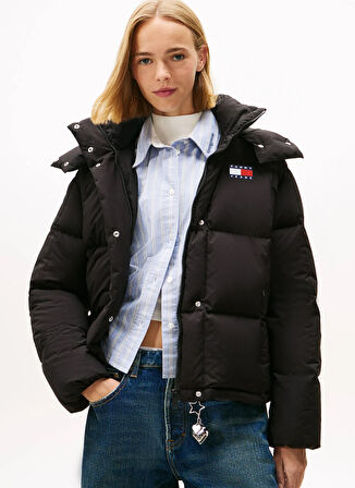 Tommy Jeans Siyah Kadın Mont DW0DW21623BDS