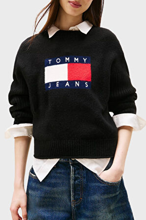 Tommy Jeans Kadın Kazak DW0DW21782 HEV