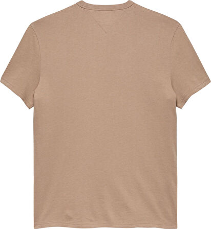 TJM REG BADGE TEE EXT Erkek Kahverengi T-Shirt - DM0DM20322