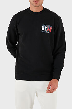 Tommy Jeans Erkek Sweat DM0DM22093 BDS