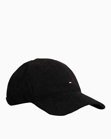 Tommy Hilfiger 6 Panelli Şerit Desenli Erkek Şapka | STD