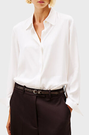 Tommy Hilfiger Kadın Gömlek WW0WW46597 YBL