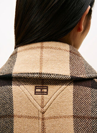 Tommy Hilfiger Kahve Kadın Kaban WW0WW468700M7