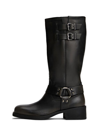 Tommy Hilfiger Siyah Kadın Deri Çizme EN0EN02850BDS