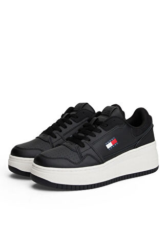 Tommy Hilfiger Siyah Kadın Sneaker EN0EN02860BDS