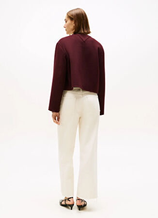 Tommy Hilfiger Standart Kırmızı Kadın Ceket WW0WW47446XIH