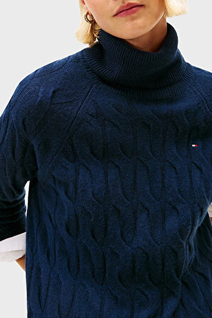 Tommy Hilfiger Kadın Kazak WW0WW46791 C1G