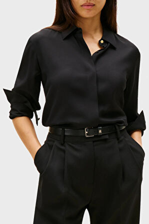 Tommy Hilfiger Kadın Gömlek WW0WW46597 BDS