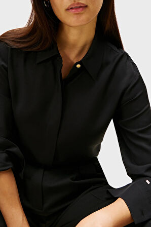 Tommy Hilfiger Kadın Gömlek WW0WW46597 BDS