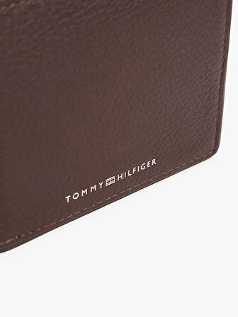 Tommy Hilfiger TH Corp Mini Kartlıklı Erkek Kahverengi Cüzdan AM0AM13739GB6