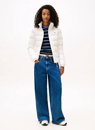 Tommy Jeans Ekru Kadın Mont DW0DW21618YBL