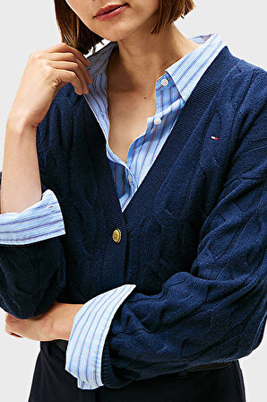 Tommy Hilfiger Kadın Hırka WW0WW43089 C1G