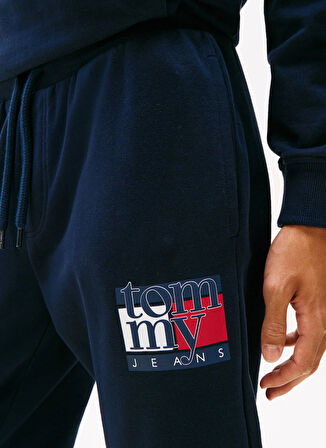 Tommy Jeans Lacivert Erkek Eşofman Altı DM0DM22094C1G TJM SLIM RWB FLAG SWE