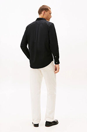 Erkek Regular Fit Flex Teknolojili Flanel Gömlek - Siyah | XS