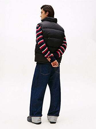 TJM VAIL PUFFER VEST Erkek Siyah Yelek - DM0DM22069
