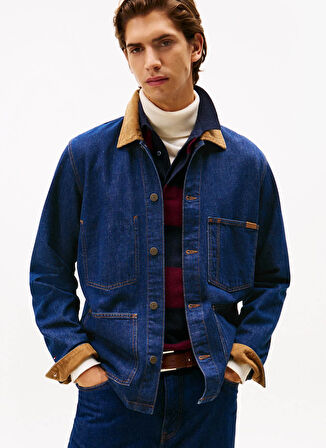 Tommy Hilfiger Normal Erkek Ceket MW0MW403741BP_CHORE JACKET LINCOLN