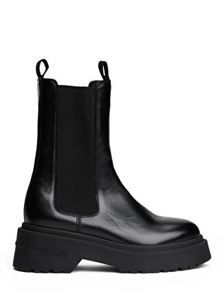 Tommy Hilfiger Deri Siyah Kadın Bot EN0EN02888BDS
