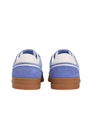 Kadın The Greenwich Kontrast Detaylı Süet Kort Sneaker - Mavi | 37