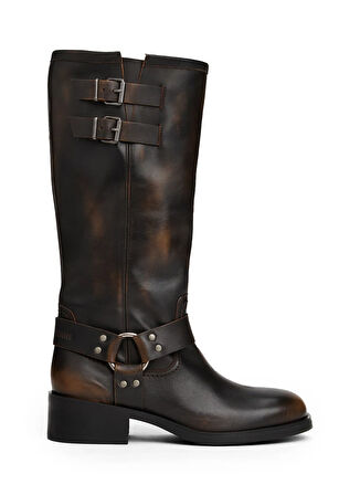 Tommy Hilfiger Koyu Kahve Kadın Çizme EN0EN02850GY9