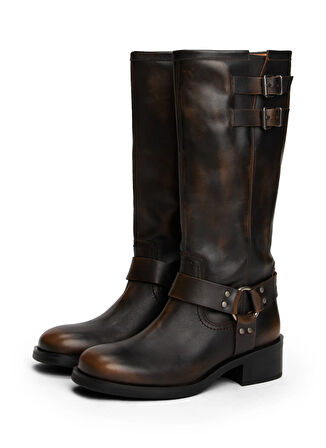 Tommy Hilfiger Koyu Kahve Kadın Çizme EN0EN02850GY9