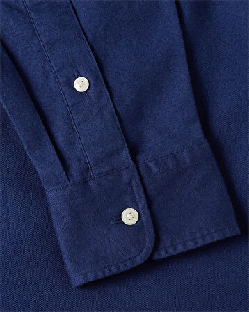 FLEX FLANNEL SOLID RF SHIRT Erkek Mavi Gömlek - MW0MW40469