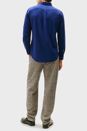 FLEX FLANNEL SOLID RF SHIRT Erkek Mavi Gömlek - MW0MW40469