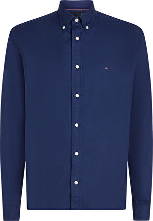 FLEX FLANNEL SOLID RF SHIRT Erkek Mavi Gömlek - MW0MW40469