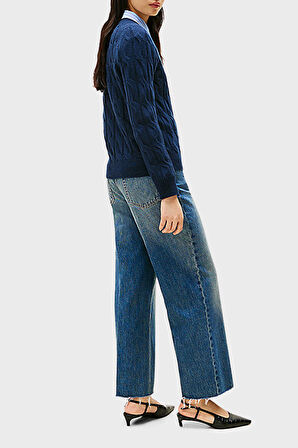 Tommy Hilfiger Kadın Kazak WW0WW43586 C1G