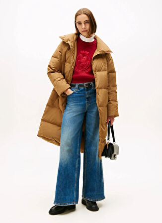 Tommy Hilfiger Kahverengi Kadın Standart Mont WW0WW47279GWA