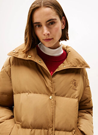 Tommy Hilfiger Kahverengi Kadın Standart Mont WW0WW47279GWA
