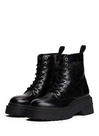 Tommy Hilfiger Deri Siyah Kadın Bot EN0EN02848BDS