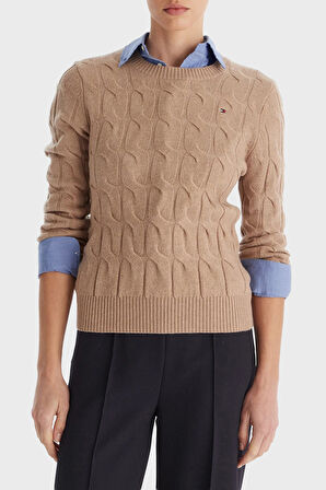 Tommy Hilfiger Kadın Kazak WW0WW43586 ADM