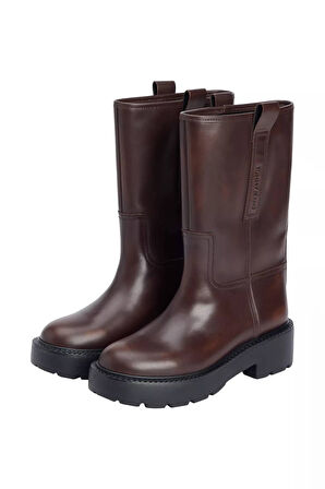 Kadın Kalın Tabanlı Bot - Kahverengi | 36