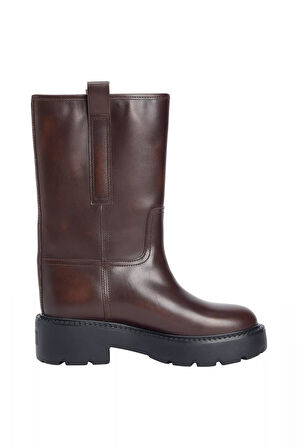 Kadın Kalın Tabanlı Bot - Kahverengi | 40