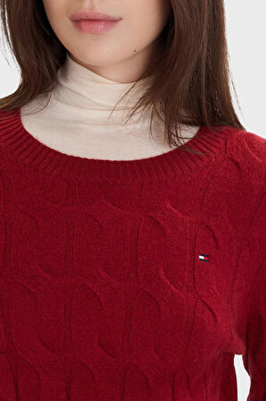 Tommy Hilfiger Kadın Kazak WW0WW43586 XIT